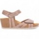 Sandali con zeppa INTERBIOS 5634 BEIG