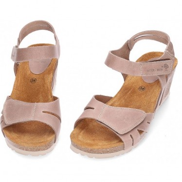 Sandali con zeppa INTERBIOS 5634 BEIG