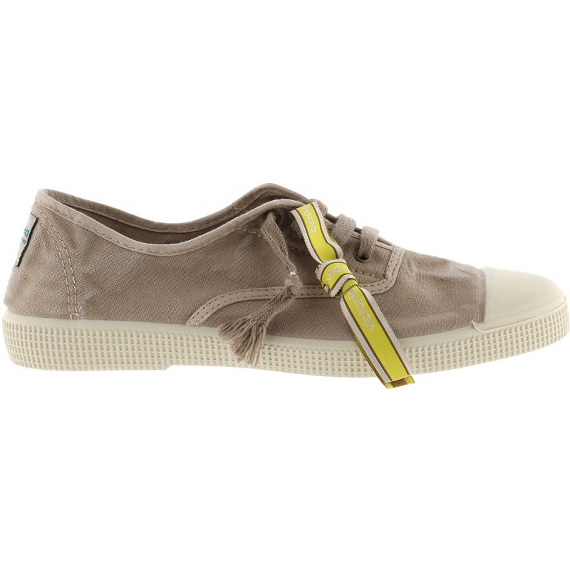 Victoria 1661102 Scarpa sportiva da donna in tela invecchiata TAUPE