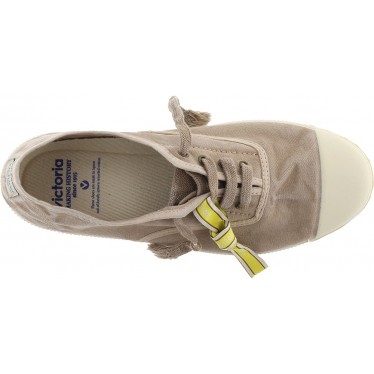 Victoria 1661102 Scarpa sportiva da donna in tela invecchiata TAUPE