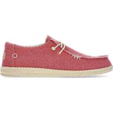 MOCASSINI CON TRECCE DUDE WALLY RED
