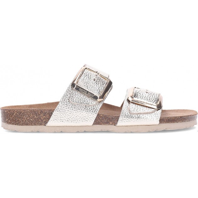 Sandali in pelle INTERBIOS 7232 PLATINO Sandali in pelle INTERBIOS 7232 PLATINO