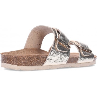 Sandali in pelle INTERBIOS 7232 PLATINO