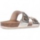 Sandali in pelle INTERBIOS 7232 PLATINO