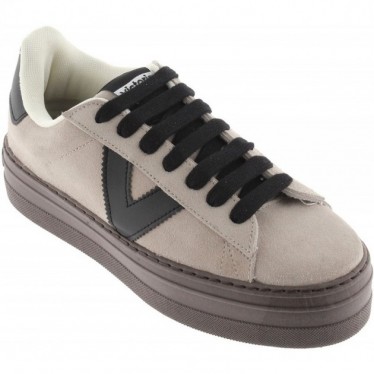 Victoria 1092171 Barcelona Suede Sneakers da donna BEIGE