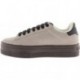 Victoria 1092171 Barcelona Suede Sneakers da donna BEIGE