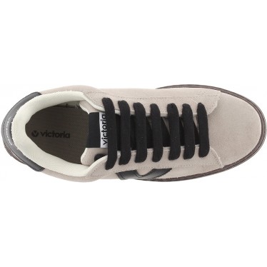 Victoria 1092171 Barcelona Suede Sneakers da donna BEIGE