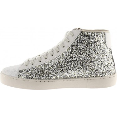 Victoria 1126189 Berlin Glitter Stivale da donna PLATA