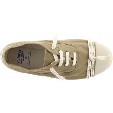 Scarpa sportiva unisex Victoria 1661100 in tela tinta inglese LAUREL