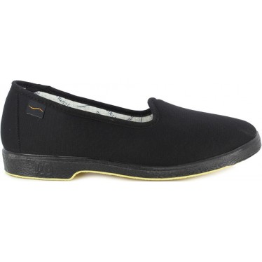 Pantofole slip-on da donna Doctor Cutillas 411 NEGRO