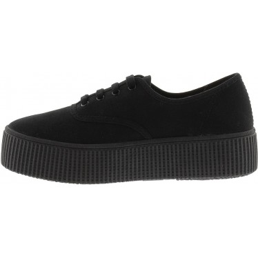 Victoria 1116101 Scarpa sportiva da donna con doppia tela NEGRO