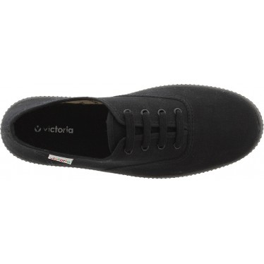 Victoria 1116101 Scarpa sportiva da donna con doppia tela NEGRO