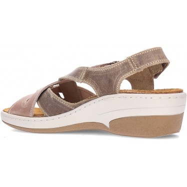 Sandali intrecciati Interbios 3017 KAKI_BEIG