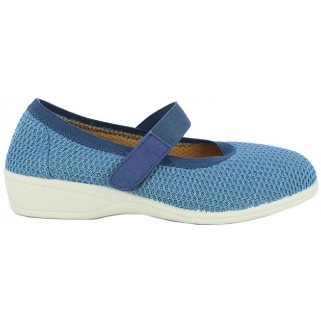 Doctor Cutillas 744 Ballerina autoadesiva da donna INDIGO Doctor Cutillas 744 Ballerina autoadesiva da donna INDIGO