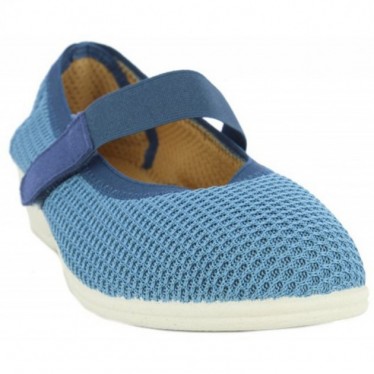 Doctor Cutillas 744 Ballerina autoadesiva da donna INDIGO