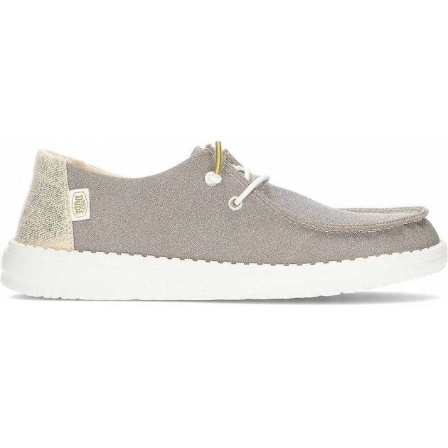 HEY DUDE Scarpe da donna metallizzate scintillanti HD41082 GOLD HEY DUDE Scarpe da donna metallizzate scintillanti HD41082 GOLD