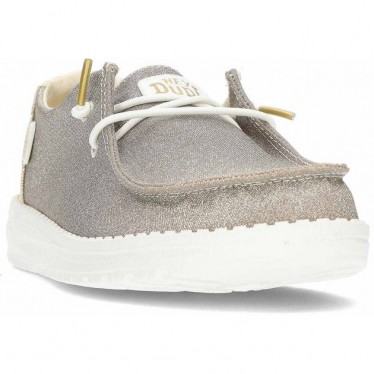 HEY DUDE Scarpe da donna metallizzate scintillanti HD41082 GOLD