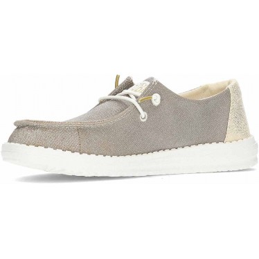 HEY DUDE Scarpe da donna metallizzate scintillanti HD41082 GOLD