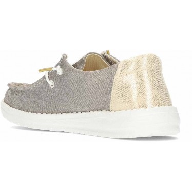 HEY DUDE Scarpe da donna metallizzate scintillanti HD41082 GOLD