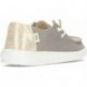 HEY DUDE Scarpe da donna metallizzate scintillanti HD41082 GOLD