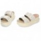 Sandali da donna HEYDUDE Delray Slide Surf Baja 43210 TAN_MULTI