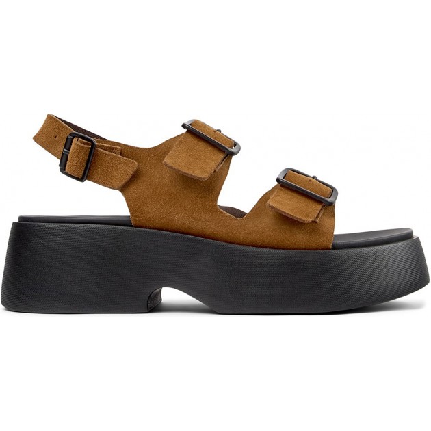 Sandali con plateau CAMPER Tasha K201712 MARRON_003 Sandali con plateau CAMPER Tasha K201712 MARRON_003