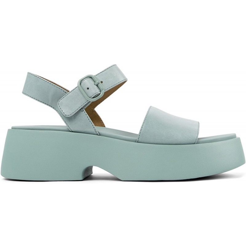CAMPER Sandali con plateau Tasha K201659 VERDE_008