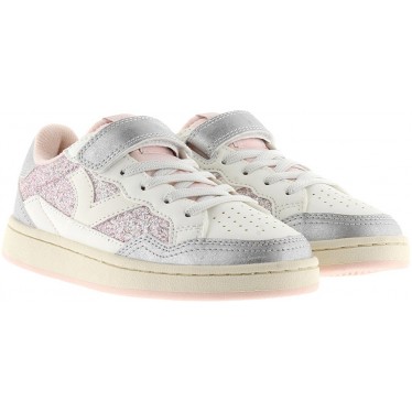 Victoria 8810100 Smash Kid Funn Scarpa sportiva da bambina ROSA