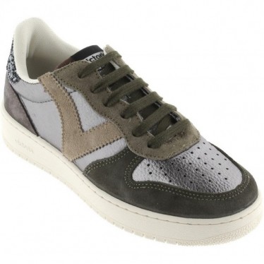 Sneaker Victoria 1258257 Madrid Metallica KAKI
