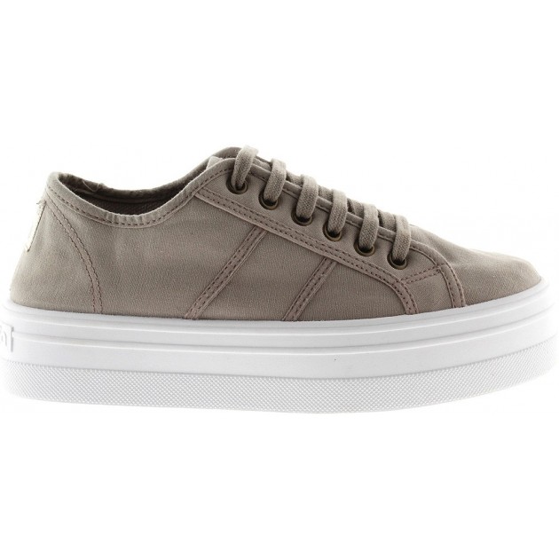 Scarpe sportive con plateau Victoria 1092138 Barcelona BEIGE Scarpe sportive con plateau Victoria 1092138 Barcelona BEIGE