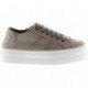Scarpe sportive con plateau Victoria 1092138 Barcelona BEIGE