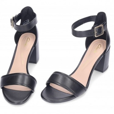 Sandali con tacco CLARKS EZORIA BLACK