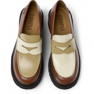 Mocassini da donna CAMPER Twins K201425 MARRON_029