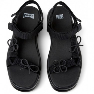Sandali da donna CAMPER Twins K201726 NEGRO_005