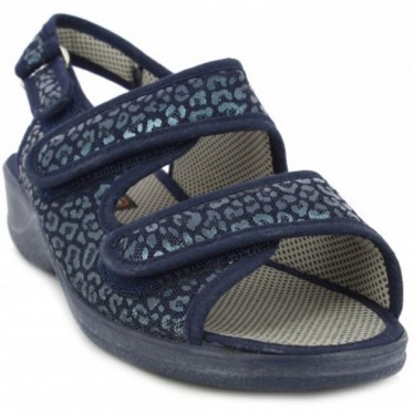 Pantofole da casa Doctor Cutillas 21792 Autoadesive MARINO