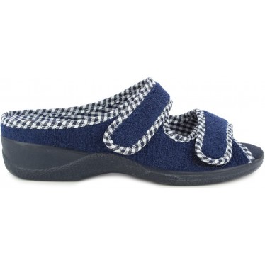 Pantofole Doctor Cutillas 21823 Autoadesive MARINO