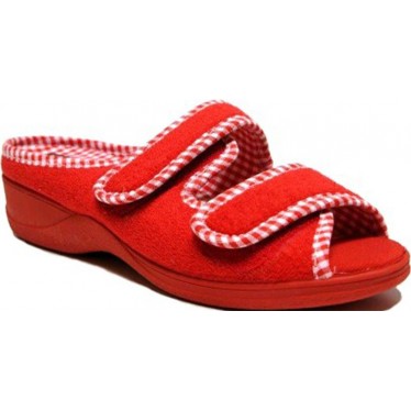 Pantofole Doctor Cutillas 21823 Autoadesive ROJO
