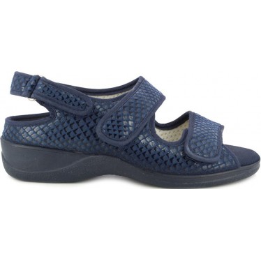 Pantofole da casa Doctor Cutillas 21855 Autoadesive MARINO