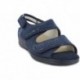 Pantofole da casa Doctor Cutillas 21855 Autoadesive MARINO