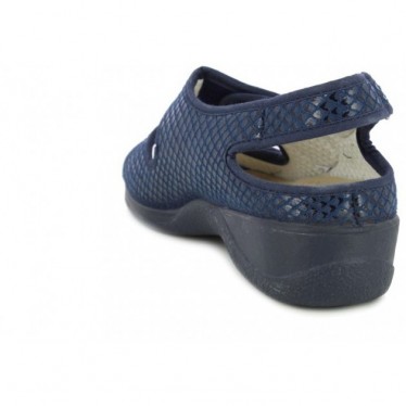 Pantofole da casa Doctor Cutillas 21855 Autoadesive MARINO