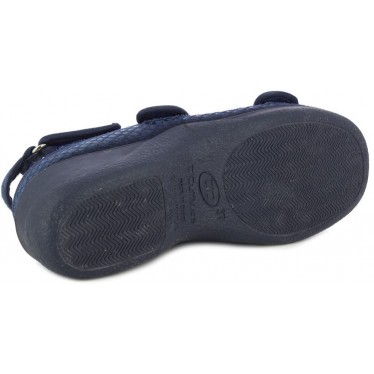 Pantofole da casa Doctor Cutillas 21855 Autoadesive MARINO