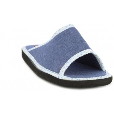Pantofole da donna Doctor Cutillas 24504 AZUL