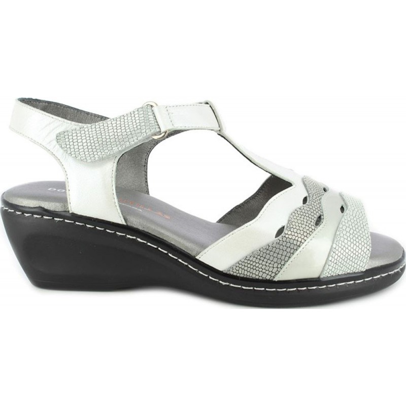 Sandali da donna Doctor Cutillas 32124 Autoadesivi BLANCO