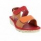 Sandali da donna Doctor Cutillas 35322 Autoadesivi ROJO