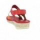Sandali da donna Doctor Cutillas 35322 Autoadesivi ROJO