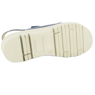 Sandali da donna Doctor Cutillas 36131 Autoadesivi MARINO
