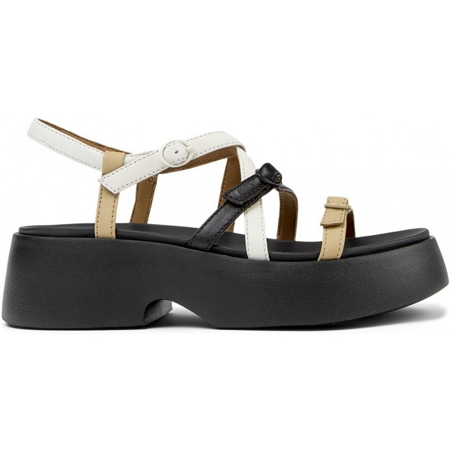 Sandali in pelle CAMPER Twins K201713 NEGRO_004 Sandali in pelle CAMPER Twins K201713 NEGRO_004