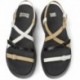 Sandali in pelle CAMPER Twins K201713 NEGRO_004