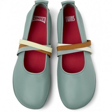 Ballerine da donna CAMPER Twins K201665 VERDE_008