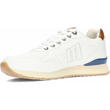 Scarpe sportive da uomo MTNG Porland 84755 WHITE